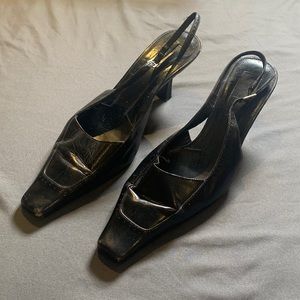 Nine West 3 inch heels in black. Size 9M.